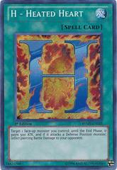 H - Heated Heart - RYMP-EN023 - Secret Rare - 1st Edition